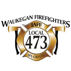 Waukegan Firefighters IAFF Local 473 logo